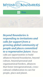 Mobile Screenshot of gobeyondboundaries.org